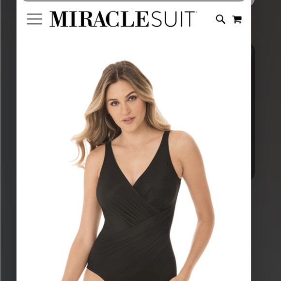 Miraclesuit Oceanus Size DD14 New With Tags color Black - Picture 2 of 11
